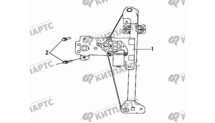 Стеклоподъемник (электро) задней двери Great Wall